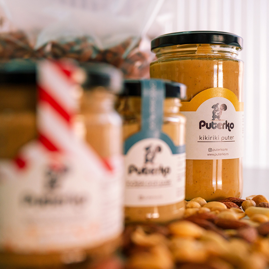 Puterko: <br>Zdravi i ukusni puteri i kremovi od orašastih plodova koje voli i staro i mlado 13 sq puterko 08