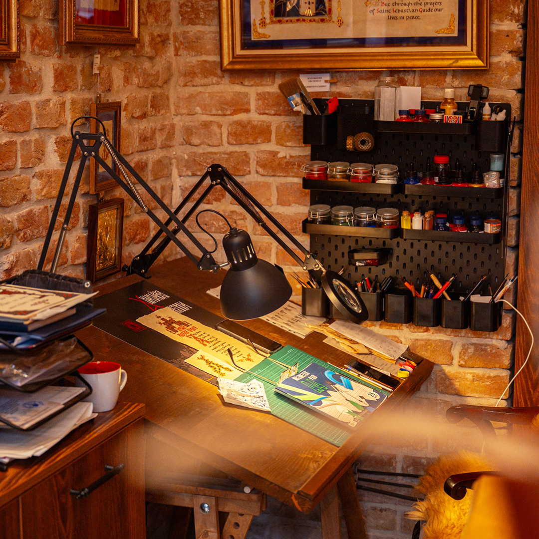 Kaligrafska radionica Dijak: <br>Utočište umetnosti lepog pisanja 12 sq dijak 07