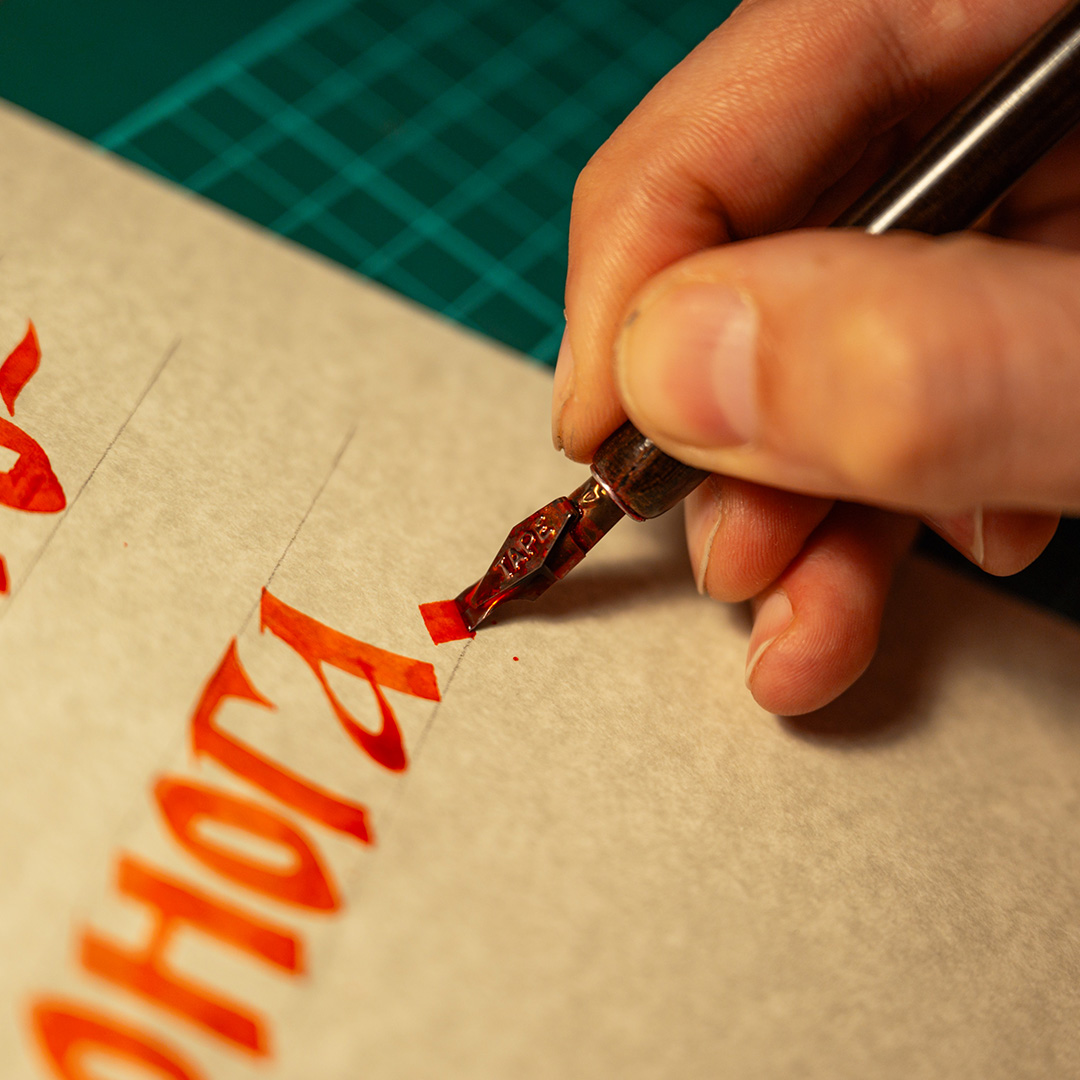 Kaligrafska radionica Dijak: <br>Utočište umetnosti lepog pisanja 17 sq dijak 12